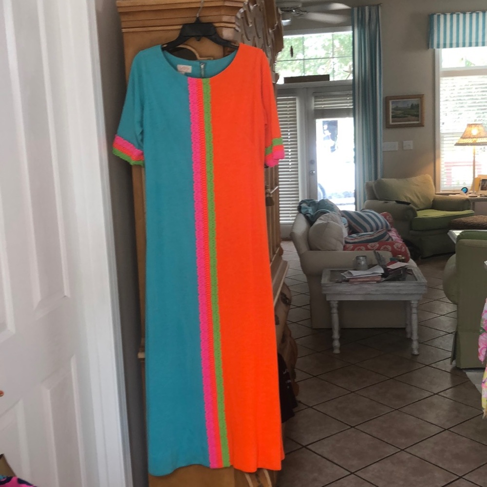 Lilly Pulitzer vintage dress maxi